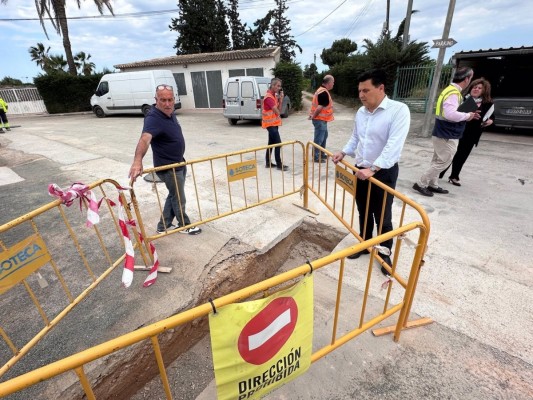 San Javier amplía su red de saneamiento