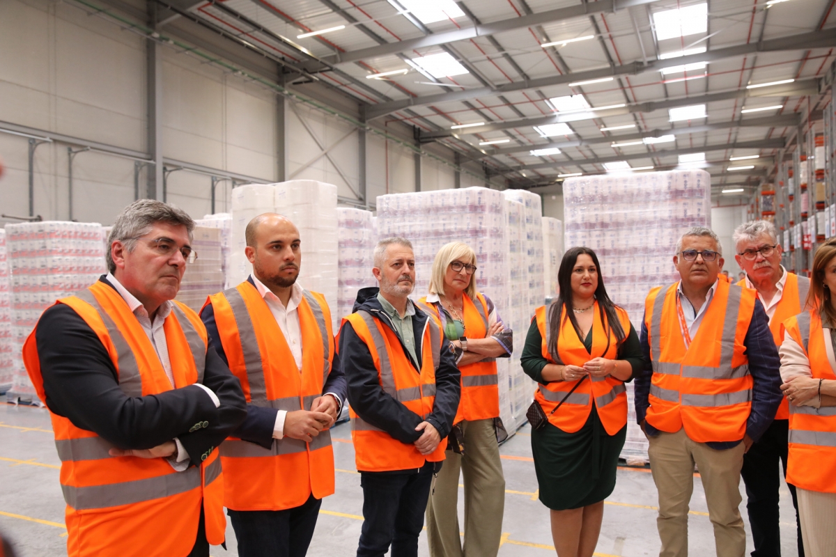 El nuevo centro logístico de Musgrave.