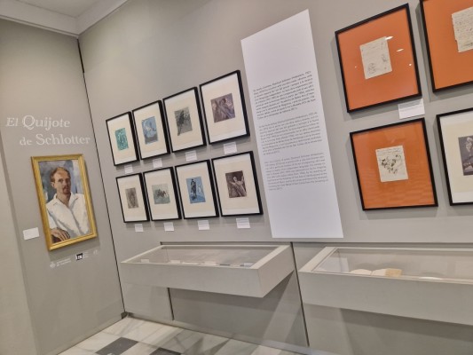 La Casa Museo Blasco Ibáñez presenta 'El Quijote de Schlotter' con los grabados del maestro alemán