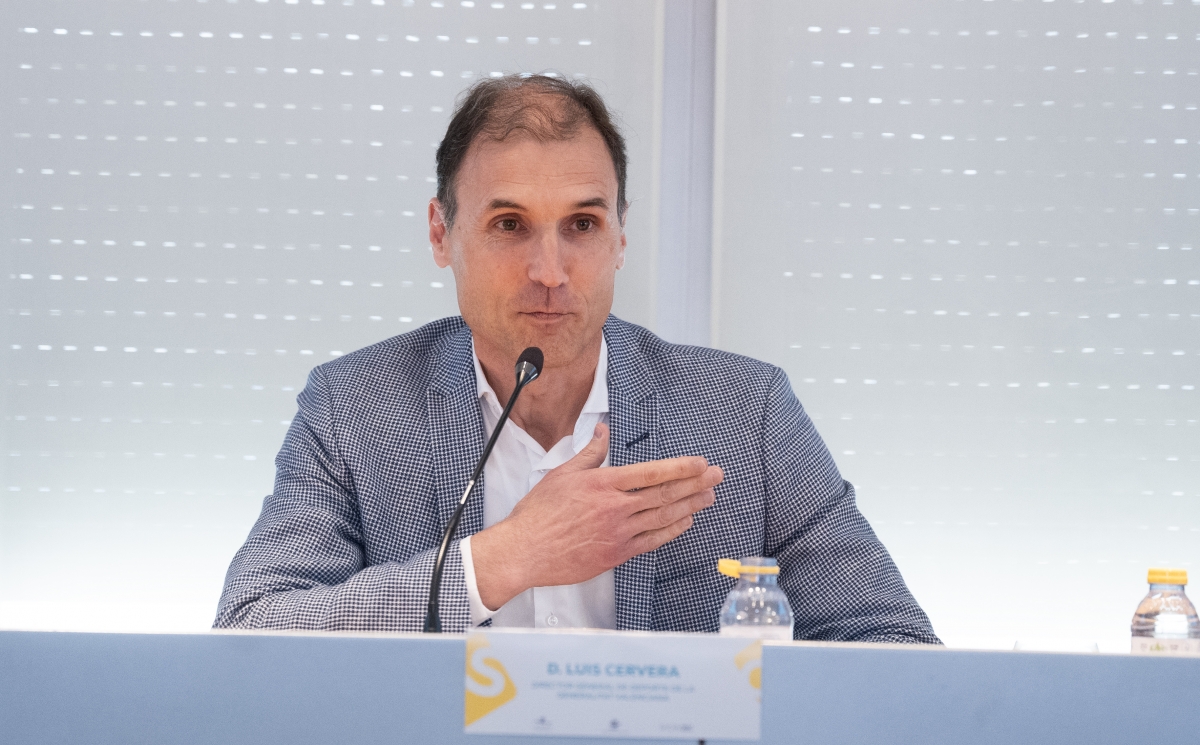 Luis Cervera, director general de Deporte de la GVA.