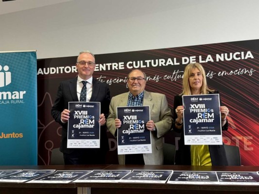 Los XVIII Premios Empresariales Rem Cajamar se entregarán en l’Auditori de La Nucía