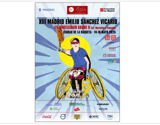 La Fundación Emilio Sánchez Vicario convertirá Madrid en epicentro del tenis inclusivo con su 13º Torneo Internacional Wheelchair