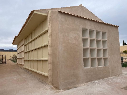 Monóvar invierte 66.000 euros en la construcción de 72 nuevos nichos