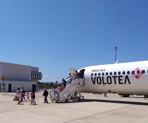 Volotea logra cifras récord en la ruta Castellón-Bilbao: casi 12.000 pasajeros de junio a octubre

