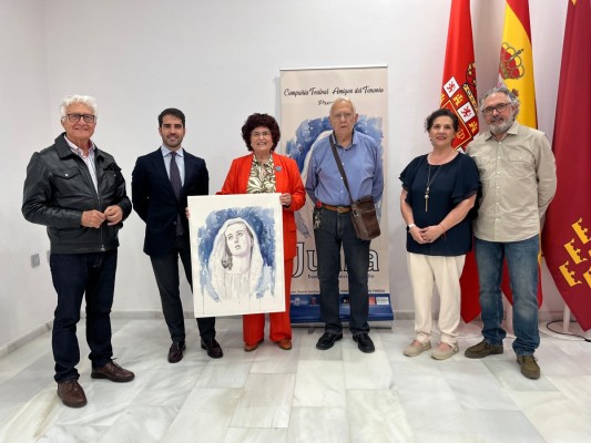 La Compañía Amigos del Tenorio estrena en el Romea una obra que rescata del olvido a 'Juana, esposa de Francisco Salzillo'