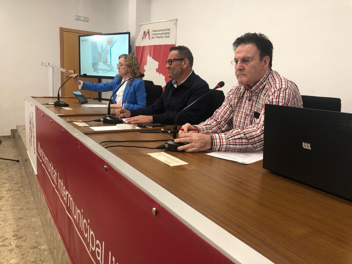 El presidente de la Mancomunidad de l'Horta Sud, José F. Cabanes. - Foto: MANCOMUNITAT DE L'HORTA SUD
