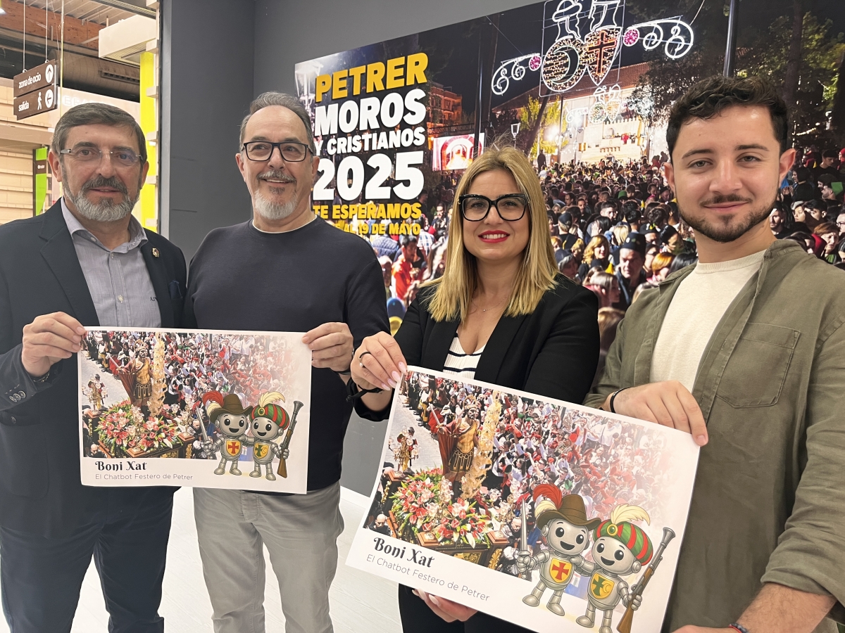 ¿Tienes preguntas sobre los Moros y Cristianos de Petrer? 'Boni Xat' te las responde por WhatsApp