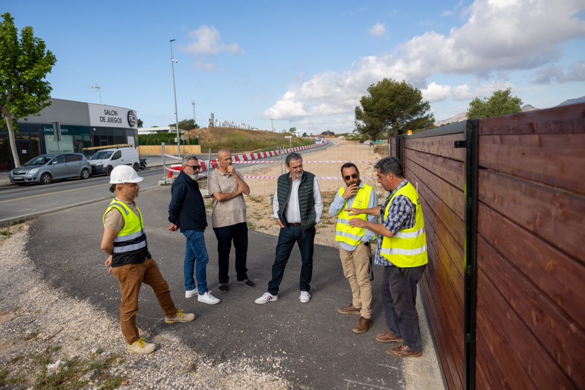 Así avanzan las obras del Camí Vell d'Altea 