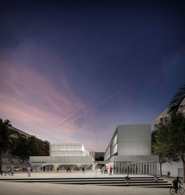 Así será el centro cultural y de oficinas de Jayton en Carrús, con auditorio y cine municipal