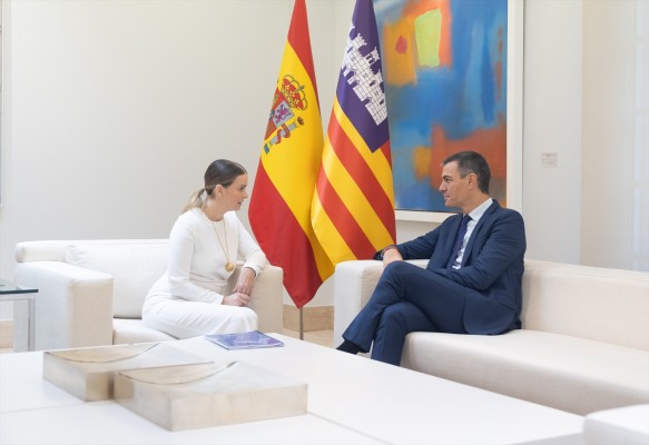 Prohens reafirma ante Pedro Sánchez su rechazo al cupo catalán