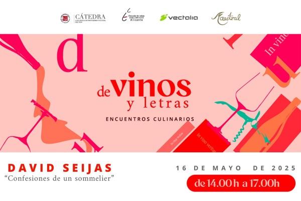 David Seijas inaugura los encuentros culinarios de vinos y letras