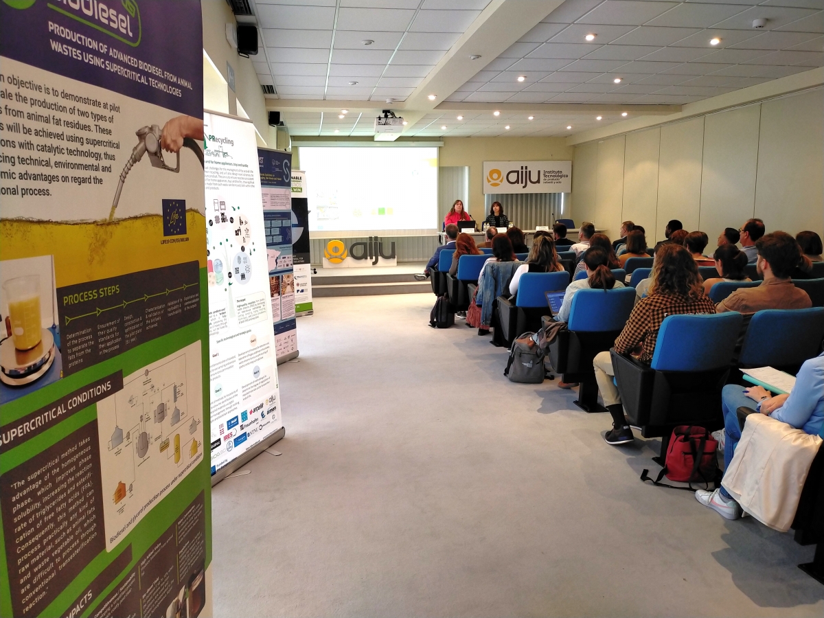 Jornada de Innovación Circular de Aiju. - Foto: PLAZA Jornada de Innovación Circular de Aiju.