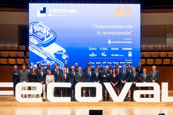 Fecoval reúne a 500 personas en la celebración de su 40 aniversario