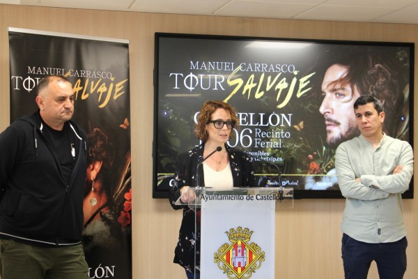 Manuel Carrasco hará parada con su nuevo disco en el Recinto de Ferias de Castelló el 14 de junio