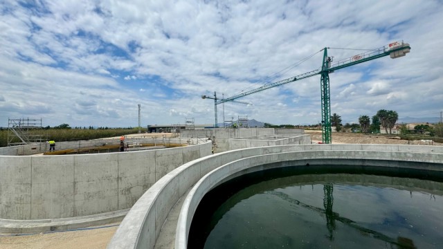 La Generalitat invierte 19 millones en la nueva depuradora en Almoradí que permitirá reutilizar el agua para la agricultura