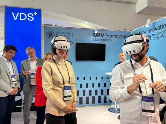 La UPV presenta soluciones innovadoras e inmersivas para el sector digital en el VDS 2024