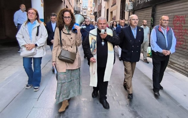 El tradicional Rosario de la Aurora de Cartagena encomienda su rezo al papa León XIV