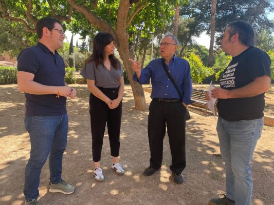 Compromís reclama al gobierno de Carrasco que recupere parte del arbolado del parque Geólogo Royo