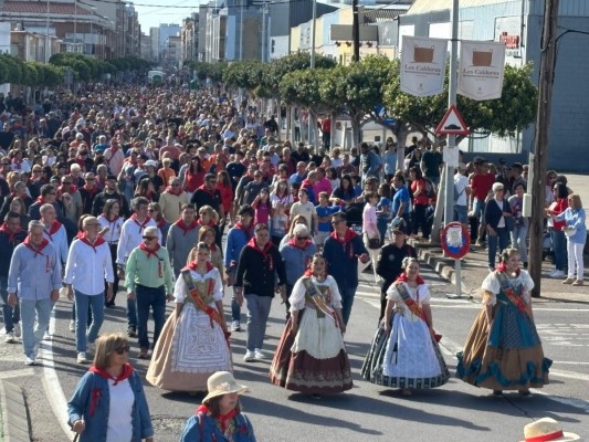 Miles de almassorins honran a Santa Quitèria en una multitudinaria y emotiva Romería a la ermita 
