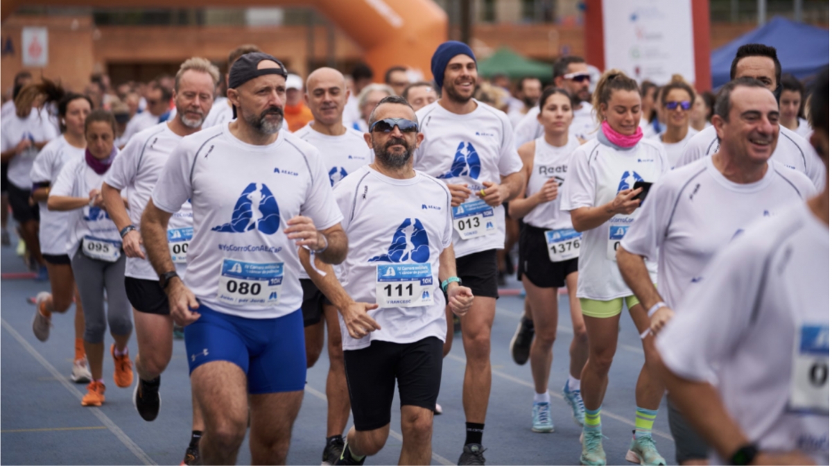 AEACaP se suma a la Carrera por la Solidaridad para visibilizar el cáncer de pulmón y apoyar la investigació