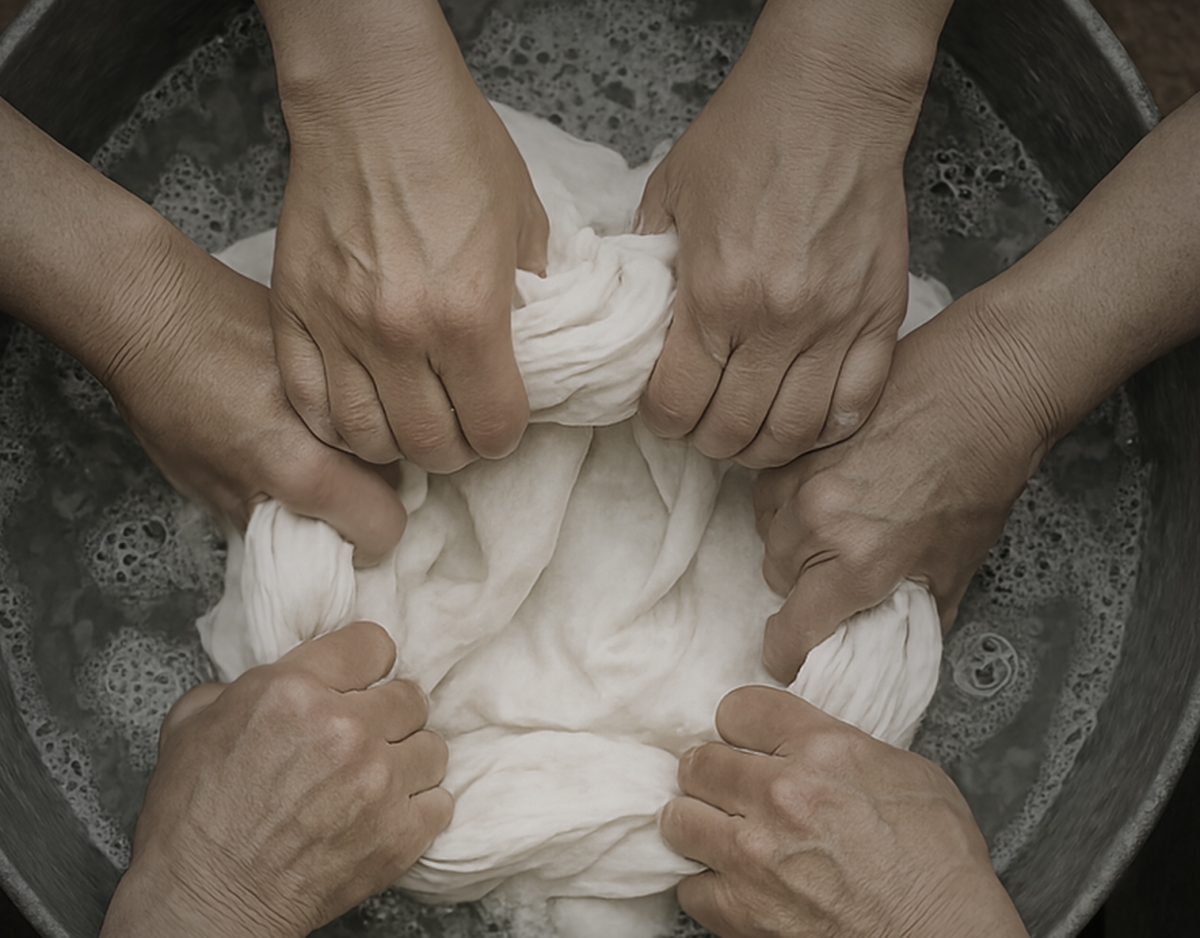 Sala Russafa homenajea los corrillos de vecinas en los pueblos valencianos en la posguerra