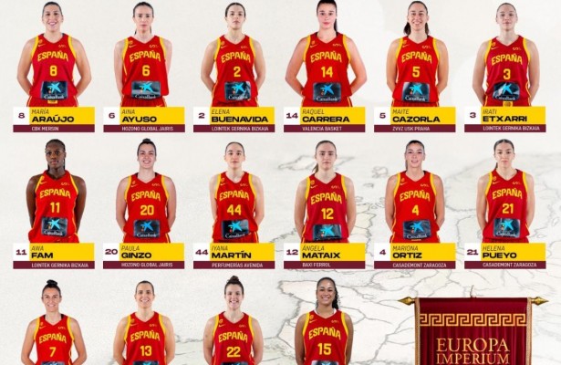 Cuatro jugadoras taronja y una más invitada se concentrarán con España de cara al Eurobasket 2025
