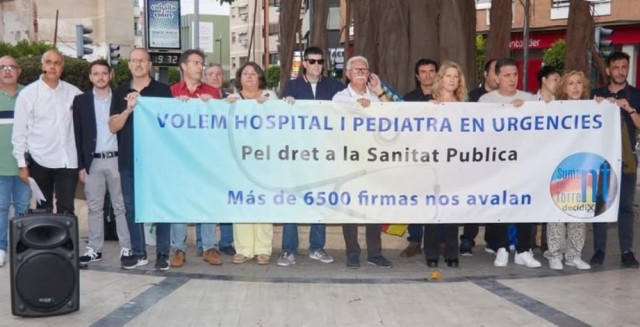 Una formación local reivindica que el nuevo Hospital Arnau de Vilanova se construya en Torrent