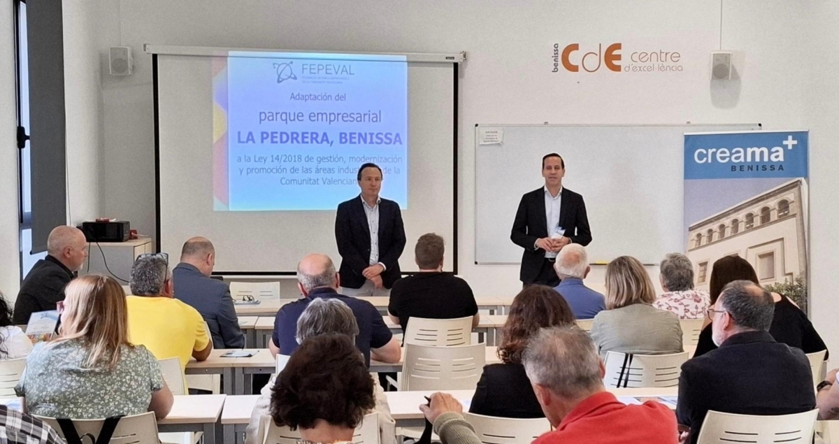Benissa impulsa la creación de una Entidad de Gestión y Modernización (EGM) en el Polígono Industrial La Pedrera