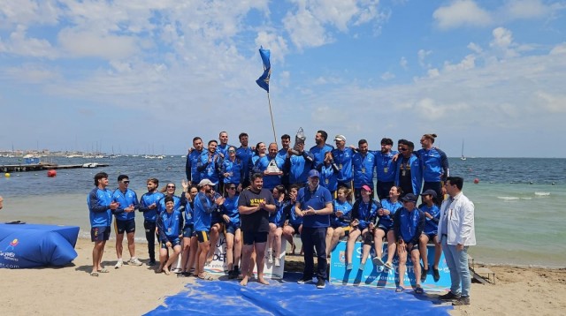La UCAM impone su hegemonía en el Campeonato Interuniversidades en aguas del Mar Menor