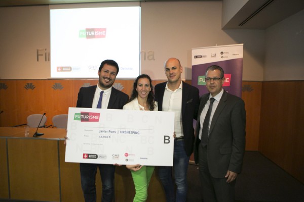 'UnSheeping' consigue el primer premio 'Futurisme' como  mejor proyecto de emprendimiento en el sector turístico