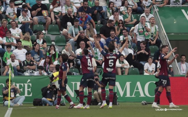 El Levante ascenderá si suma 6 puntos de 9 y el Mirandés falla una vez