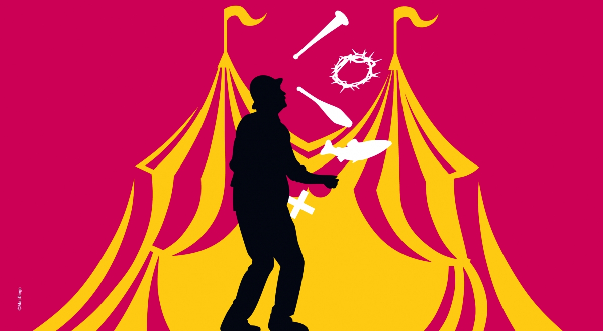 Ilustración para el artículo Circo y Carpa  - MacDiego 
