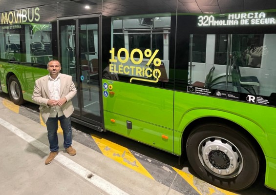 La Región de Murcia se prepara para la movilidad eléctrica e instalará 23 puntos de recarga de autobuses en Cartagena y Molina
