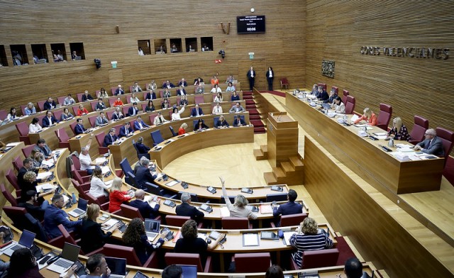 Rechazadas las enmiendas a la totalidad del PSPV al plan Simplifica y de Vox a la ley de trato justo