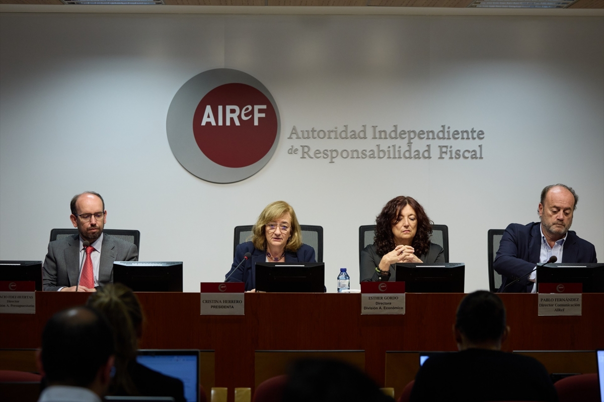 AIReF: La deuda de la Comunitat Valenciana se mantendrá creciente por los gastos de la dana