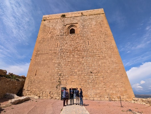 Lorca inicia la rehabilitación de la Fortaleza del Sol con obras en la Torre Alfonsina