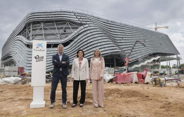 CaixaBank se convierte en patrocinador oficial del Roig Arena para los próximos cuatro años