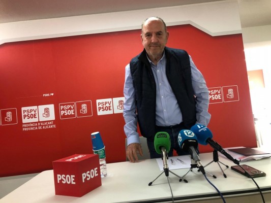 Millana cede la batuta del PSOE en Alicante a una gestora 
