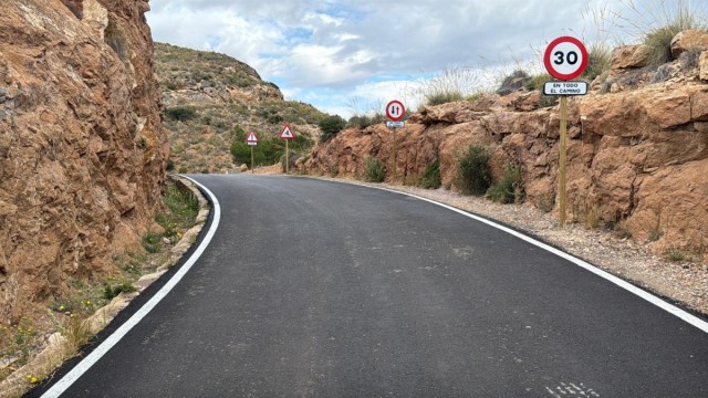 Inauguradas las obras de conservación del acceso a Castillitos, Atalayón y Jorel