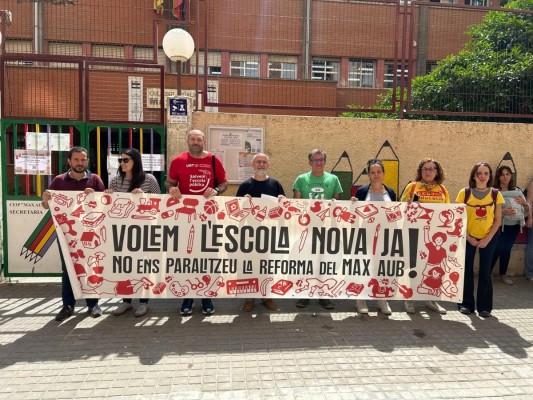 Concentraciones convocadas por la Plataforma de l'Ensenyament Públic dicen 