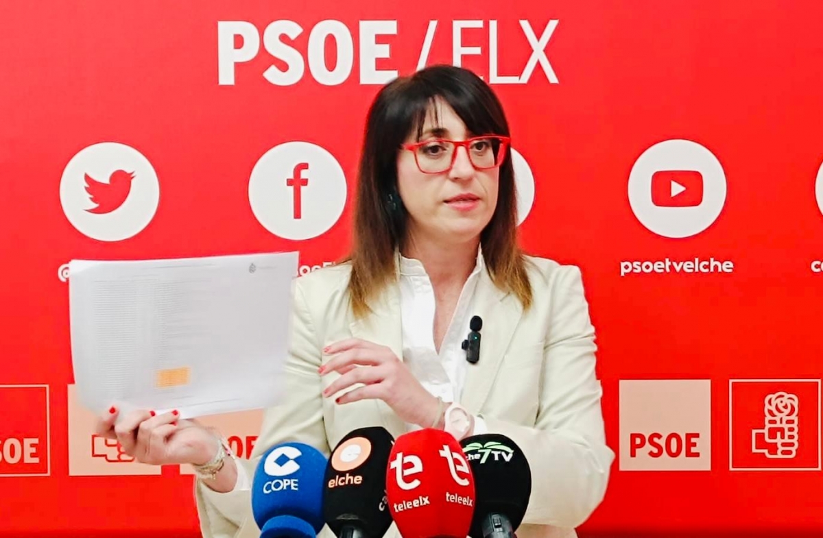 La edil del PSOE Patricia Maciá -