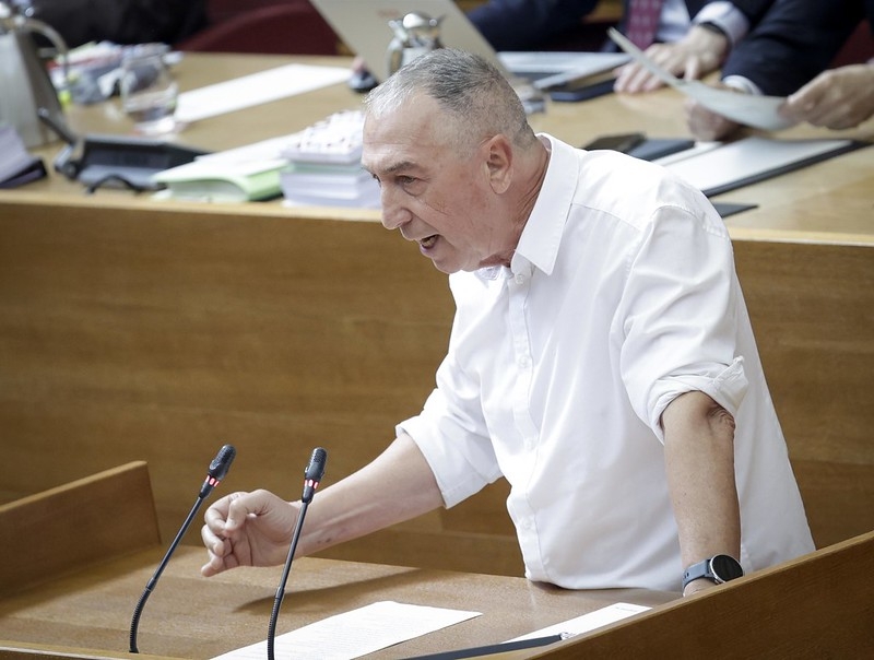 El síndic de Compromís, Joan Baldoví.