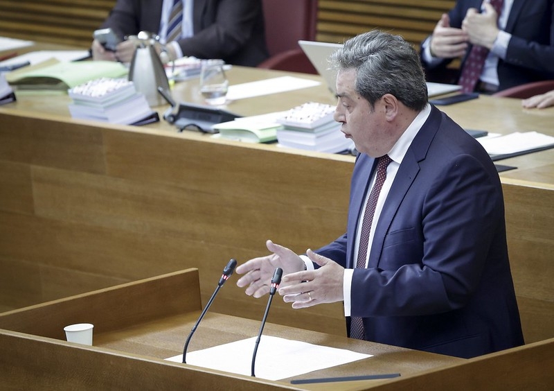 El síndic de Vox en Les Corts, José María Llanos.