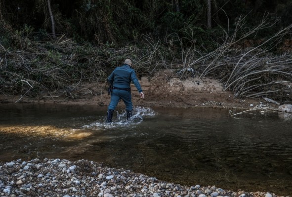 Buscan a un desaparecido en la Dana en entramado de túneles de hidroeléctrica de Pedralba