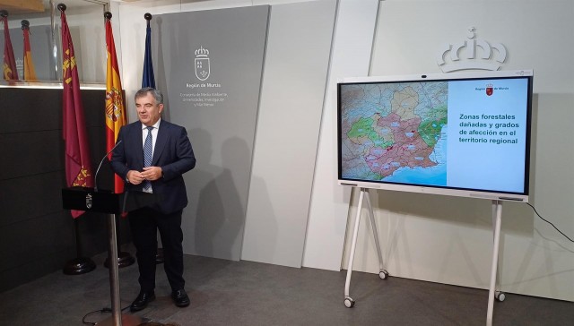 Detectan más de 620 zonas forestales afectadas por la sequía en la Región de Murcia