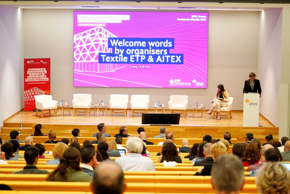 Alcoy se convierte en epicentro del textil europeo con la celebración en Aitex del Congreso de Textile ETP