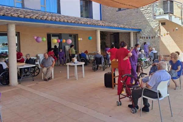 La residencia de mayores de Vilafranca cumple diez años como referente de la atención en Els Ports