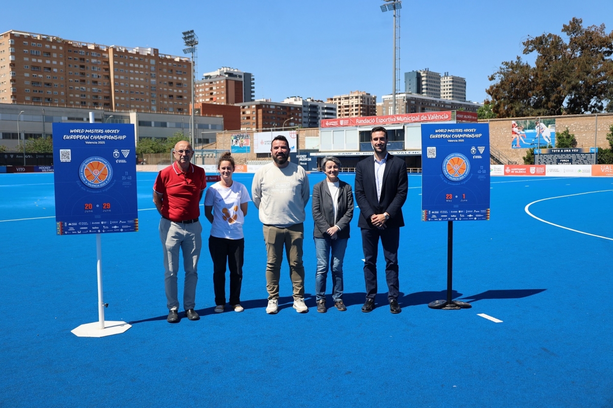 La FHCV presenta la World Master Hockey Valencia 2025 en Beteró 