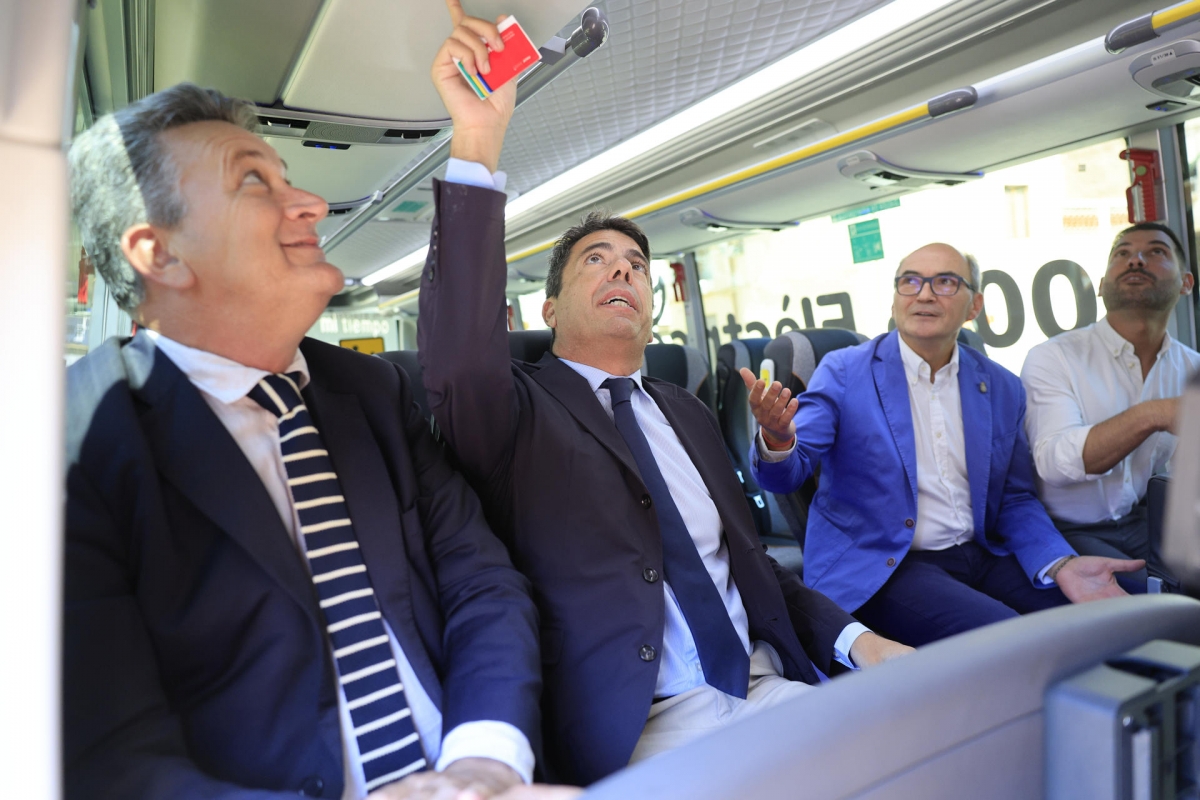 El Consell culmina la renovación del transporte interurbano con 365 millones de inversión