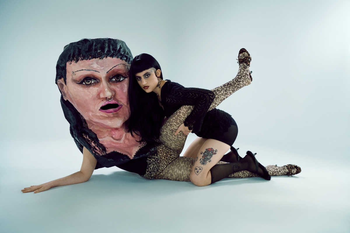 Jimena Amarillo junto a Angélika